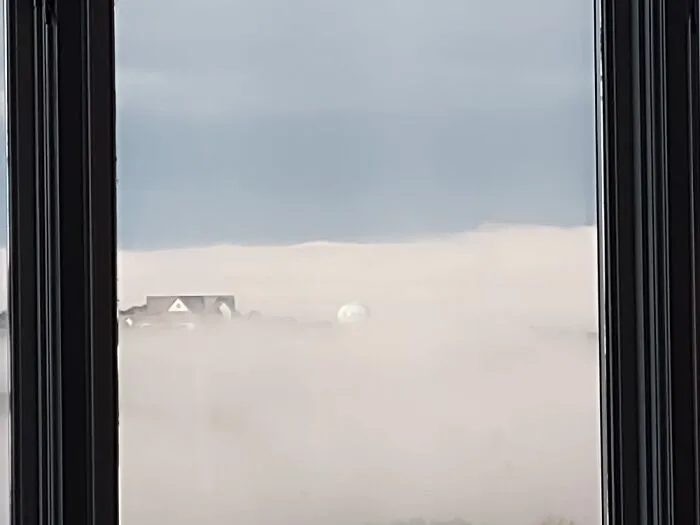 Fog From My Second Story Window On Sunday