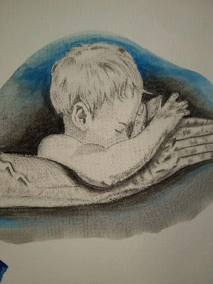 Doodling On Wall