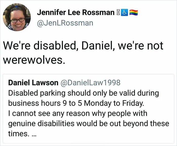 Accessible Parking, But Only During Office Hours