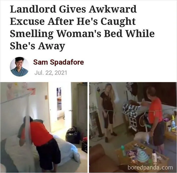 Bein A Nasty Creep, Breaking And Entering, Harassing Tenants 
