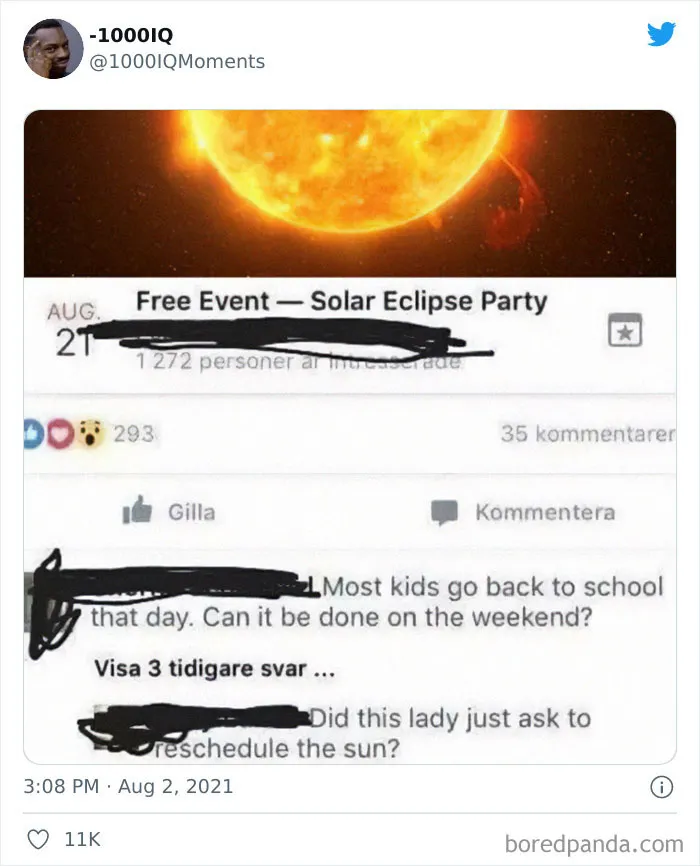 "This Page Will Lower Your IQ" - This Funny Twitter Account Shares -1000 IQ Moments