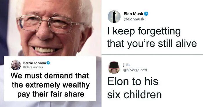 Elon Musk Picked A Twitter Fight With Bernie Sanders Over Tax Policy And The Tesla CEO Got Roasted In These 19 Tweets
