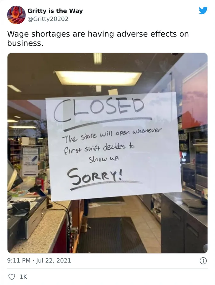 Nobody Wants To Work Anymore