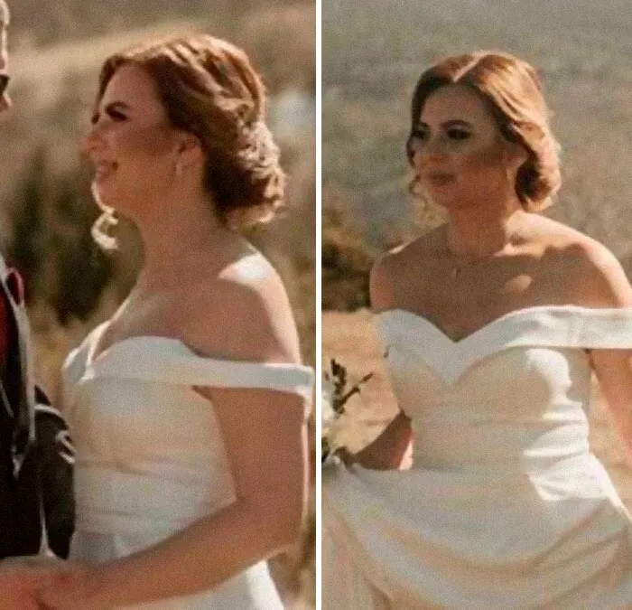 I Cant Believe This Contour Is Done By A Professional Mua. I Feel Bad For The Bride