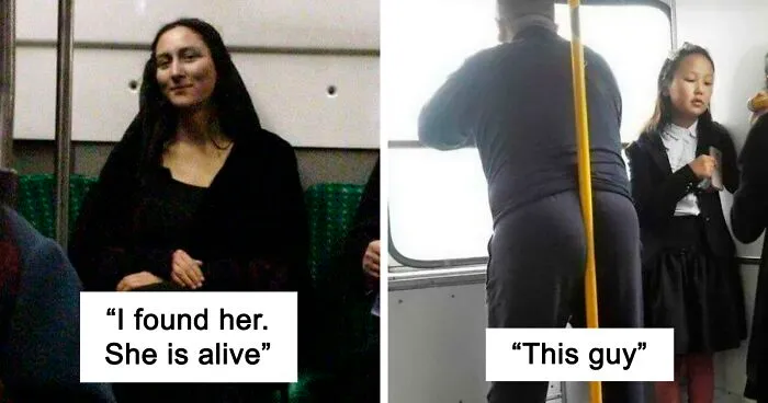 50 Times People Spotted Such Strange Things On The Subway, They Had To Take A Photo (New Pics)
