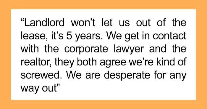 Folks Online Are Applauding This IT Guy Who Helped His Company Get Revenge On An Owner Who Refused To End A 5-Year Lease Of A Faulty Building