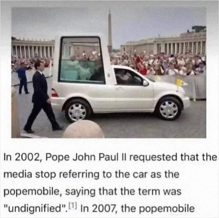 Popemobile