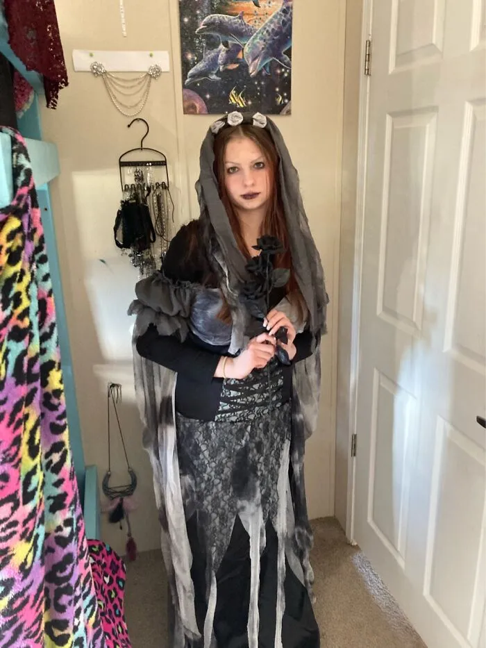 My First Halloween! Meet Undead Bride(Curtesy Of Walmart)