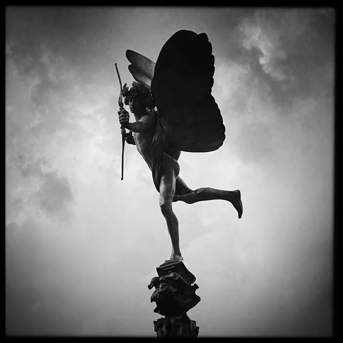 Eros At Piccadilly Circus, London