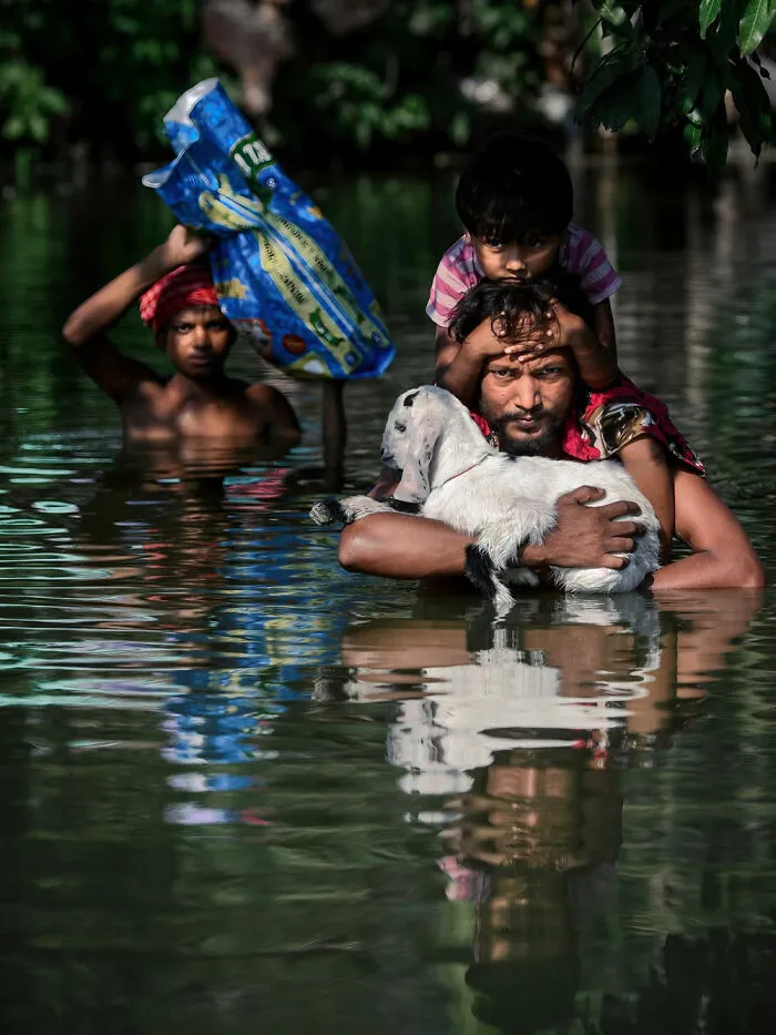 Finalist: "Family Crossing" By Shibasish Saha
