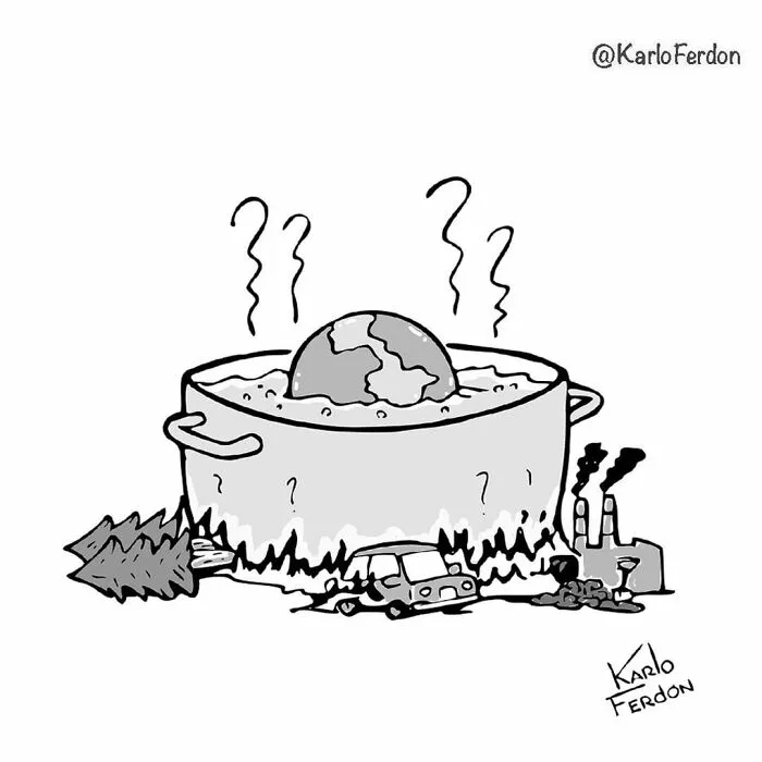 Este artista crea divertidos cómics minimalistas de una sola viñeta (30 nuevas imágenes)