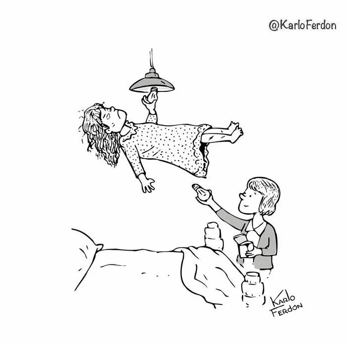 Este artista crea divertidos cómics minimalistas de una sola viñeta (30 nuevas imágenes)