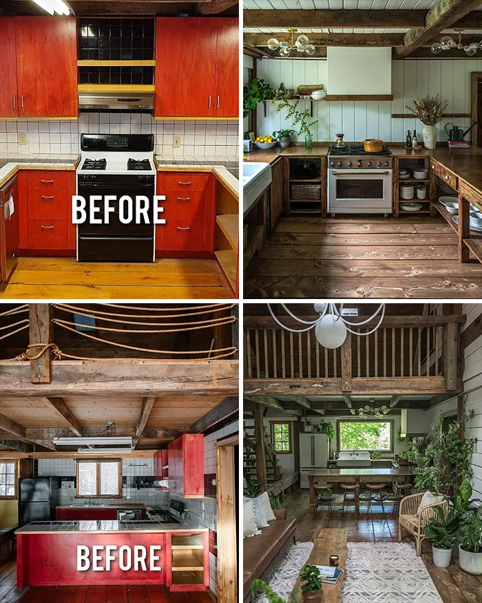Esta cuenta de Instagram muestra cómo un buen diseño puede transformar un espacio y aquí hay 30 de las mejores fotos del antes y el después