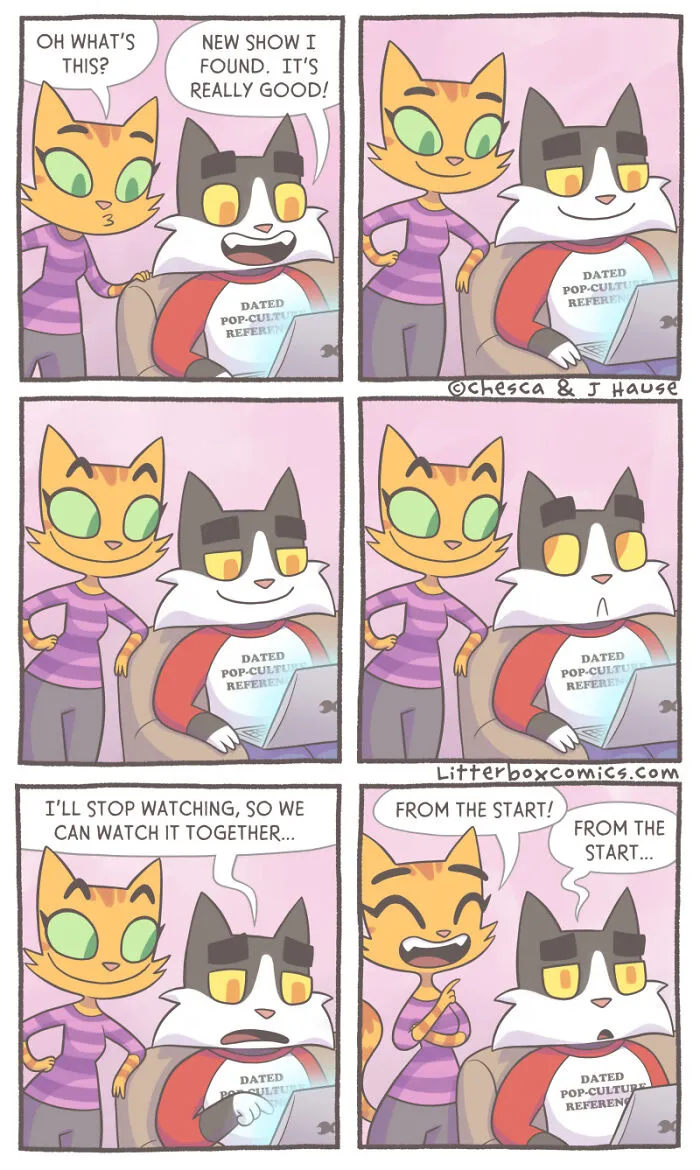 My Parenting Experience In 30 Comics With A Feline Twist (New Pics)
