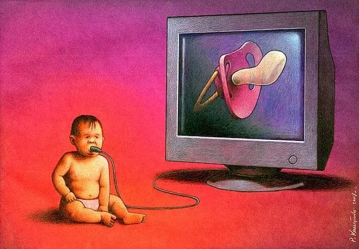 Artist Reveals What's Wrong With Our Modern Society In These 30 New Satirical Illustrations