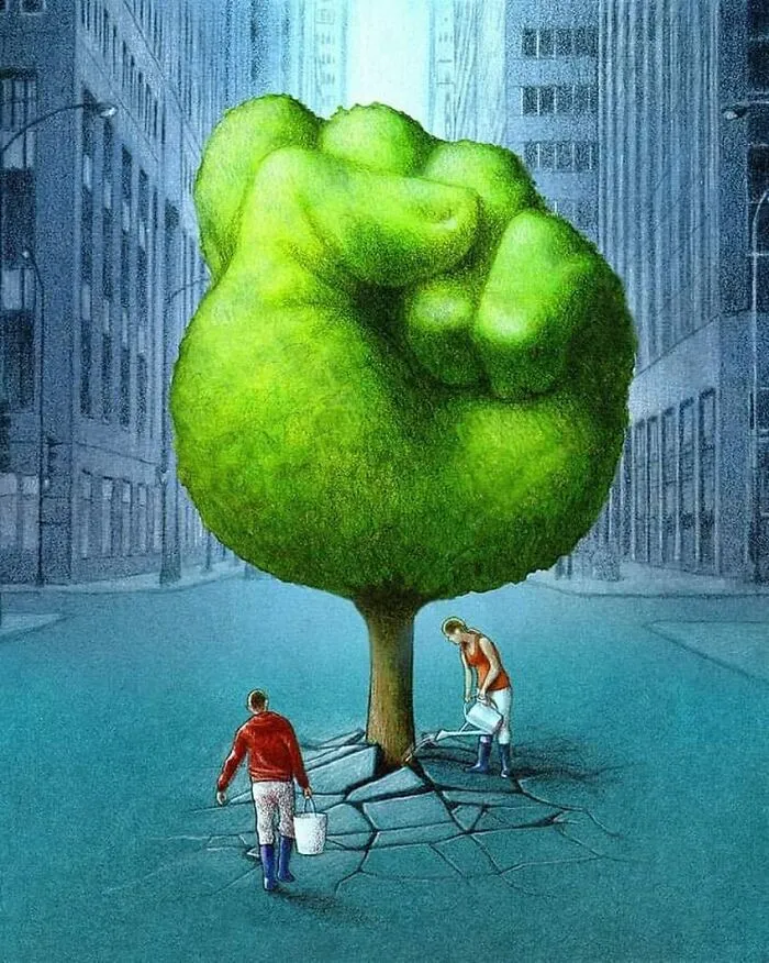 Artist Reveals What's Wrong With Our Modern Society In These 30 New Satirical Illustrations