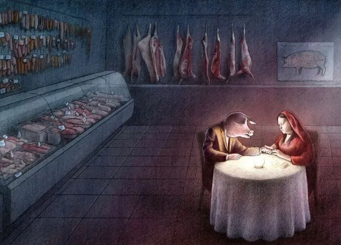 Artist Reveals What's Wrong With Our Modern Society In These 30 New Satirical Illustrations