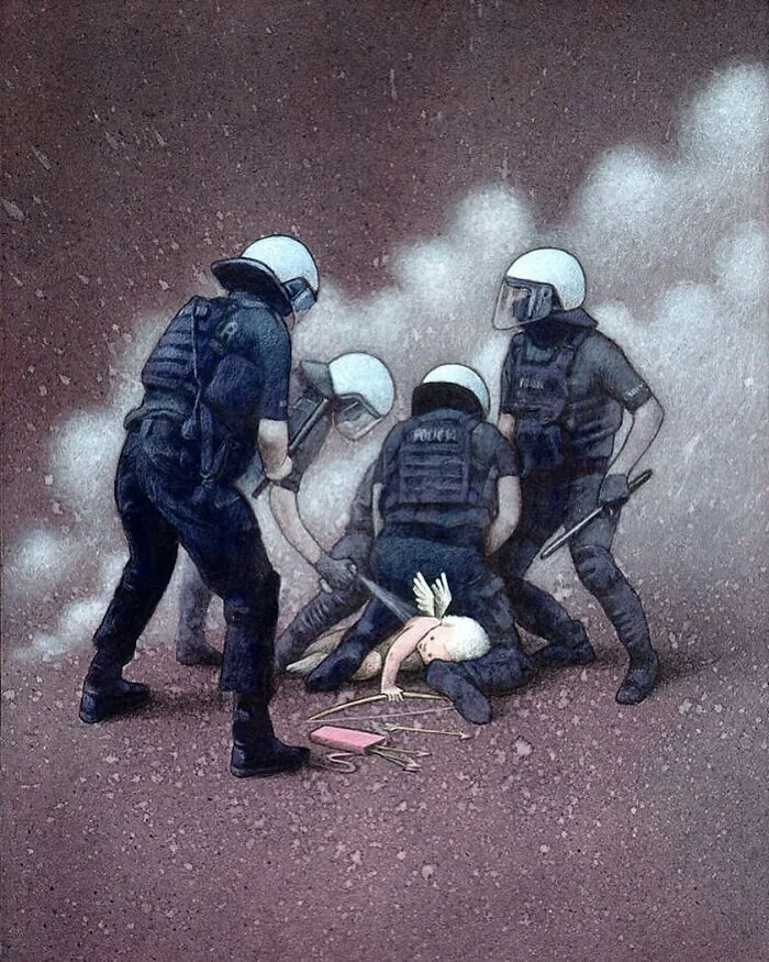 Artist Reveals What's Wrong With Our Modern Society In These 30 New Satirical Illustrations