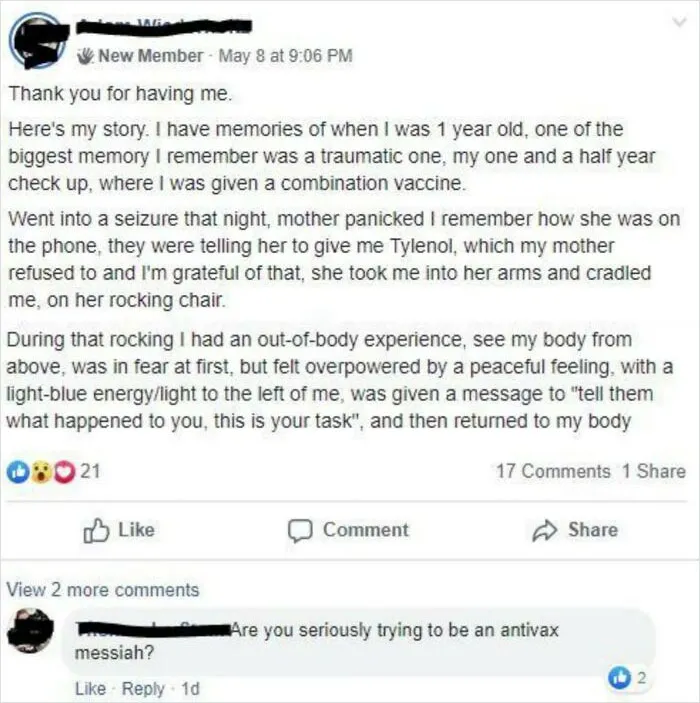 Antivax Jesus Made Me Want To Die