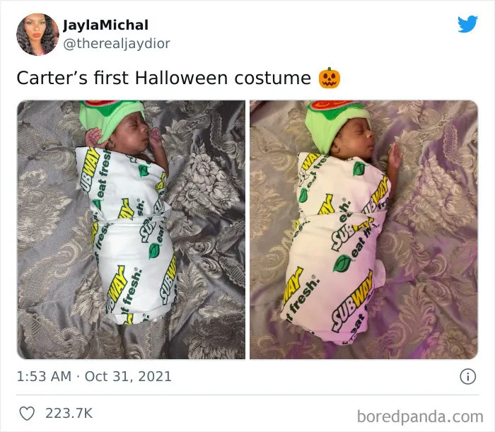 First Halloween Costum