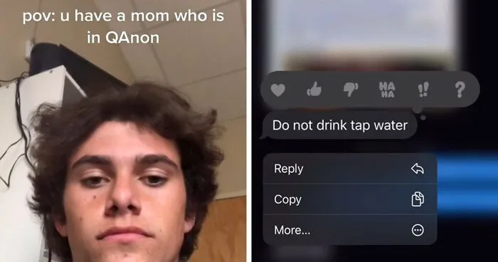 6 Messages This Guy Received From His Mom Who Is A QAnon Follower