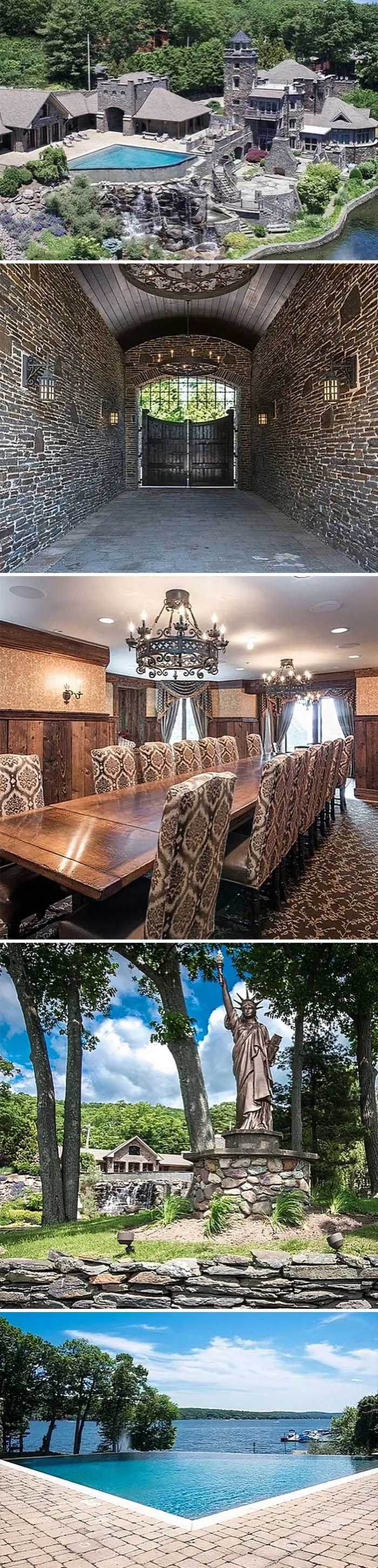La casa de Derek Jeter al norte del estado de Nueva York. $12,750,000