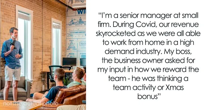 Manager Shares How He Chose To Reward His Employees Instead Of A Christmas Bonus And People Applaud Him