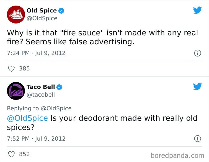 Old Spice vs. Taco Bell