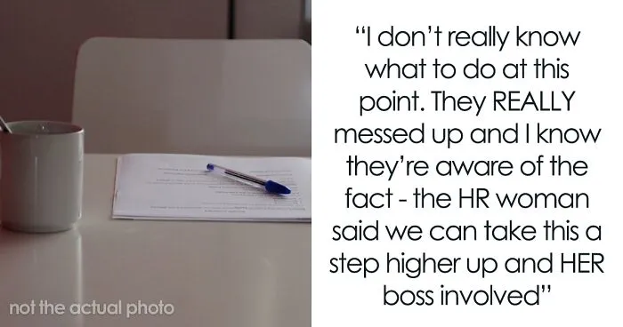 Person With Master’s Degree Gets A Job Paying $20/Hr But When The Paycheck Comes And It’s Only Half, The Employer Says The Agreement Has A Typo