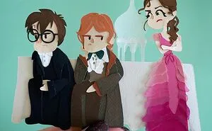 27 Paper Art Creations Based On Harry Potter Characters Done By Me