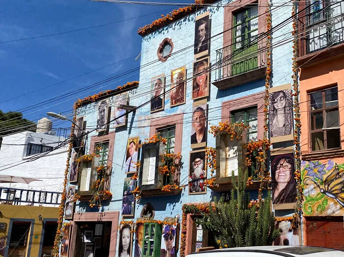 Dia De Los Muertes In San Miguel De Allende, Mexico. Friends That Passed This Year