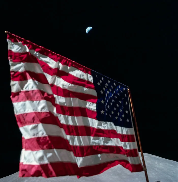 A Flag On The Moon