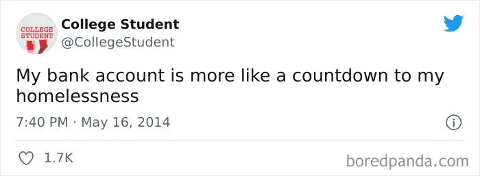 30 Funny Tweets From People Who Embrace Being Broke As Hell