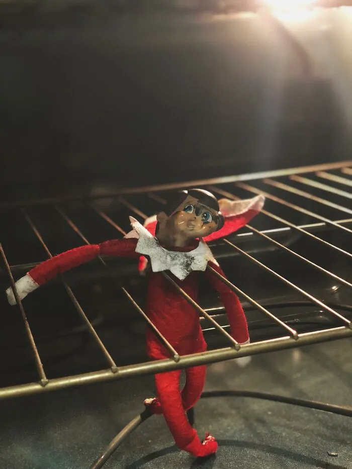 I Seriously Forgot I Put The Freaking Elf In The Freaking Oven