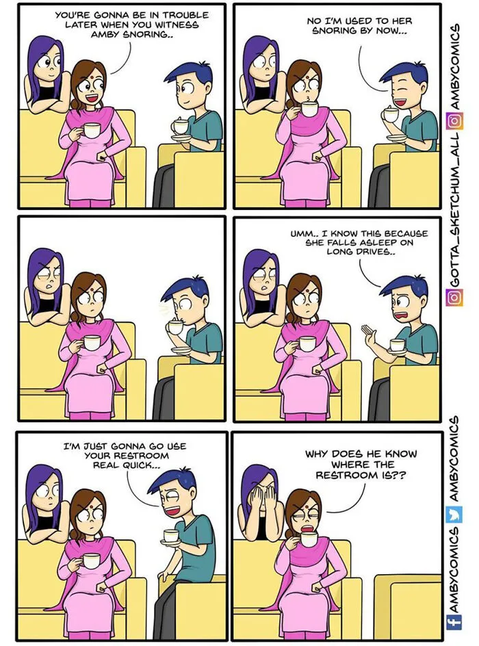 Funny And Relatable Everyday Life Comics By This Artist (45 Pics)