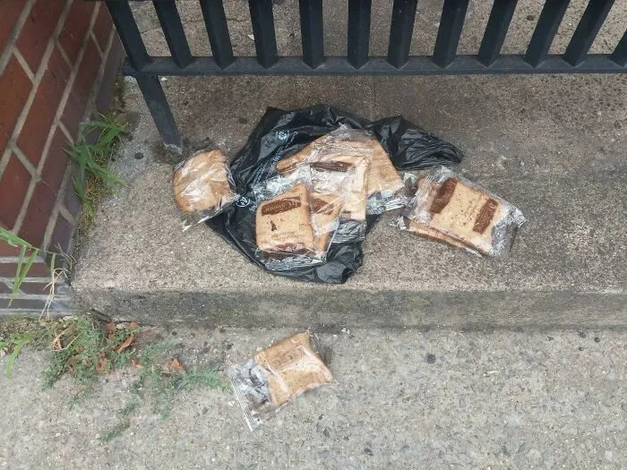 Rodajas de pan envueltas individualmente 