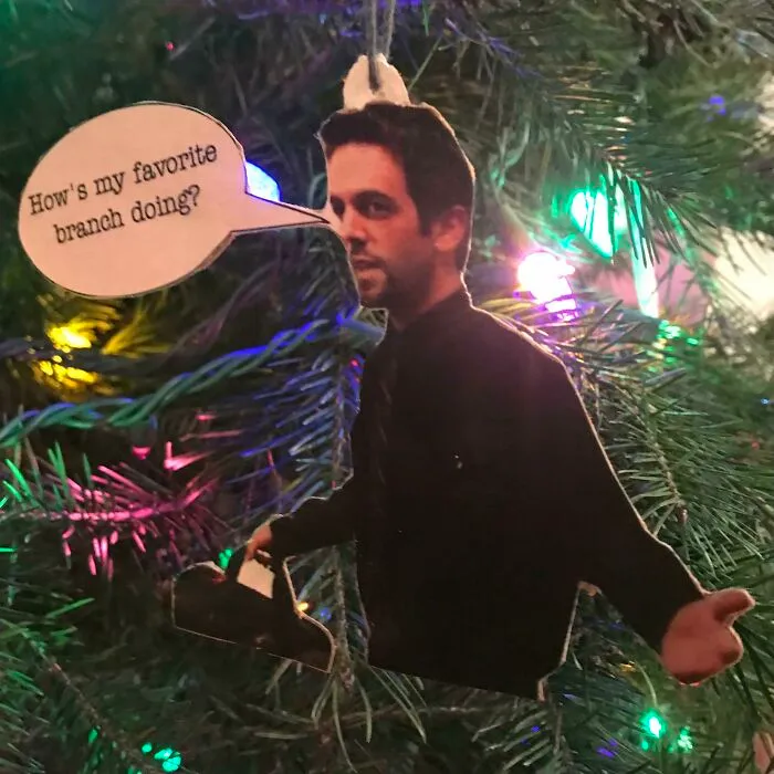 My Daughter Made This Ornament For Our Christmas Tree