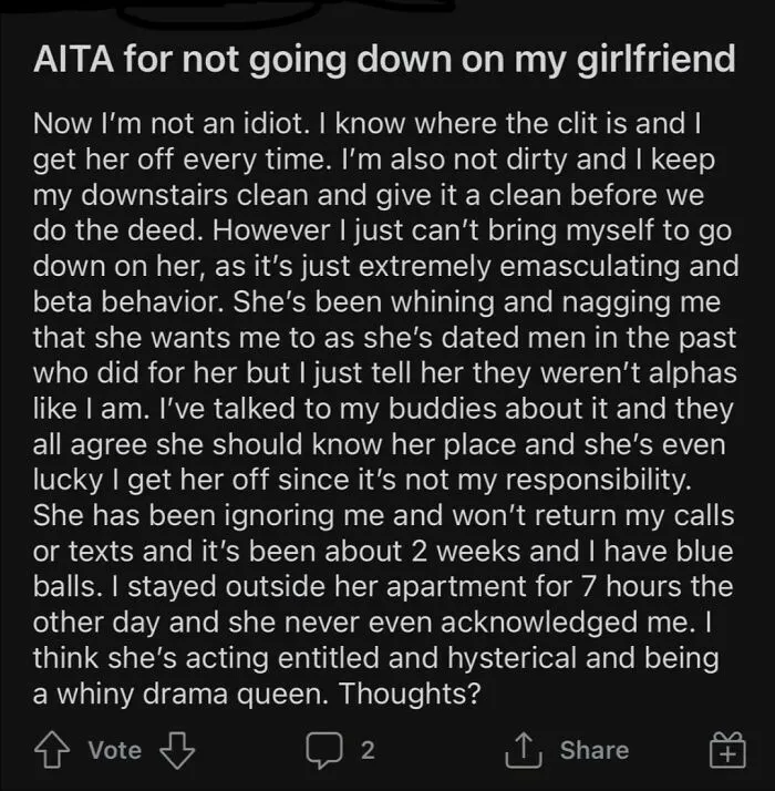 I Get Real *"If A Neckbeard Had A Girlfriend" Vibe From This Guy