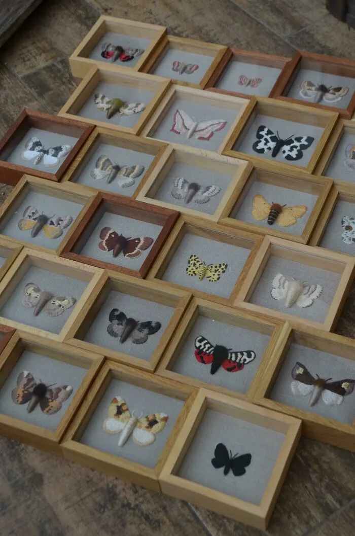 My Embroidered Entomology Collection Is Getting Bigger!