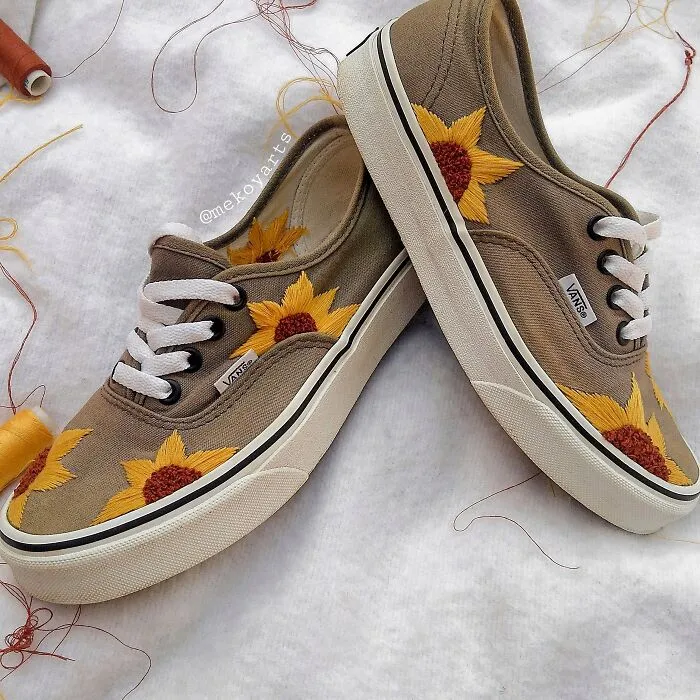 Un proyecto que realicé en mis zapatillas 