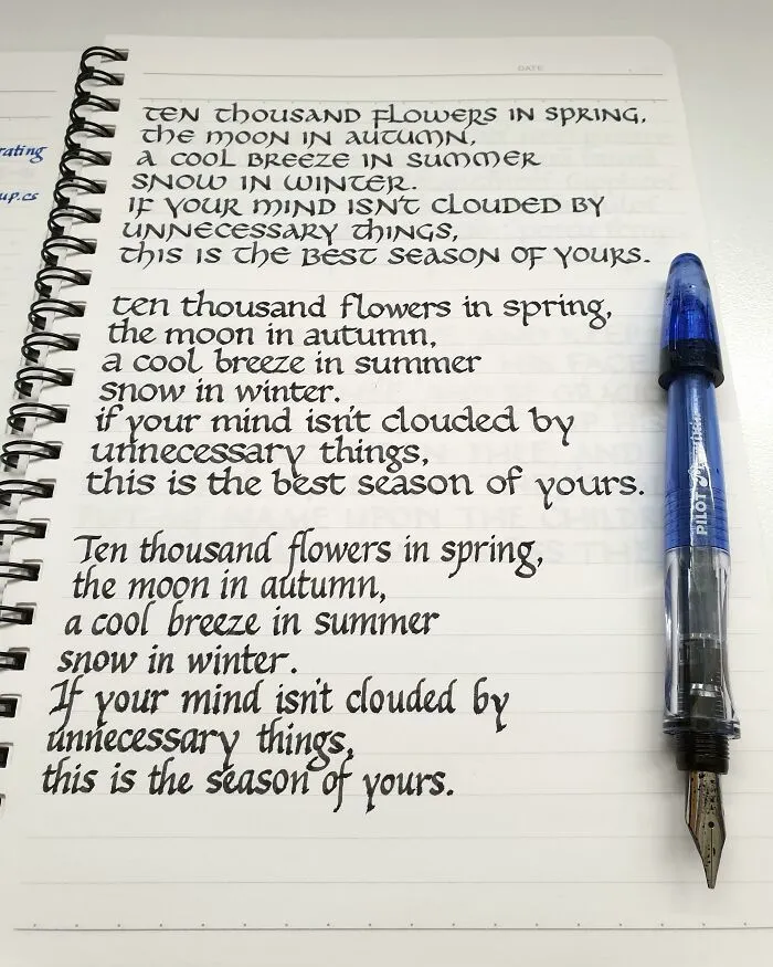 Three Fonts Using A Stub Nib