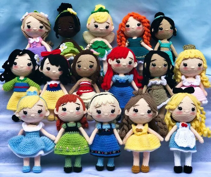 Just Made All Of These Beautiful Princesses! Just Got Kicked Out Of A Facebook Group For Posting Them. But I Thought Your Guys Would Appreciate All My Hard Work!