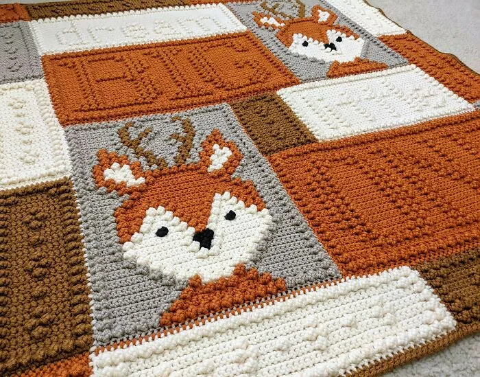 Another Baby Blanket Sent Out! Loved Making This One
