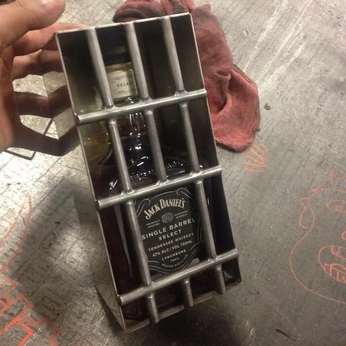 Friend Of Mine Is A Welder, Here's His Present For His Boss