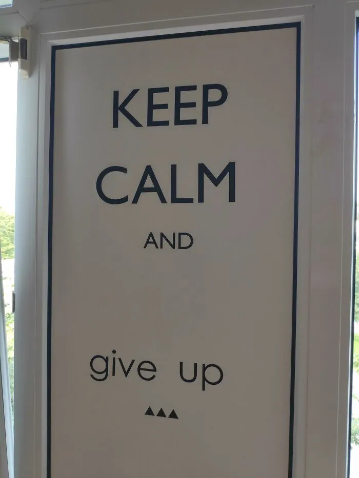 Someone Removed The Don't From The Sign In The Classroom