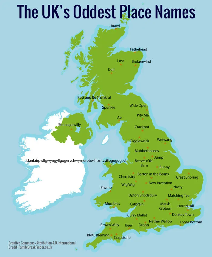 Odd Places In The UK