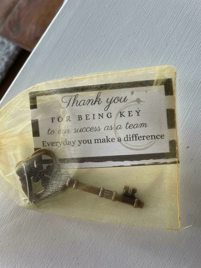 My Sister Got This From Work This Week. It’s Honestly Just Offensive
