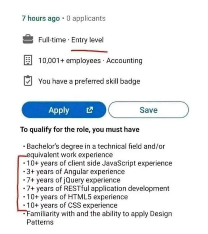 Entry Level Help Needed!