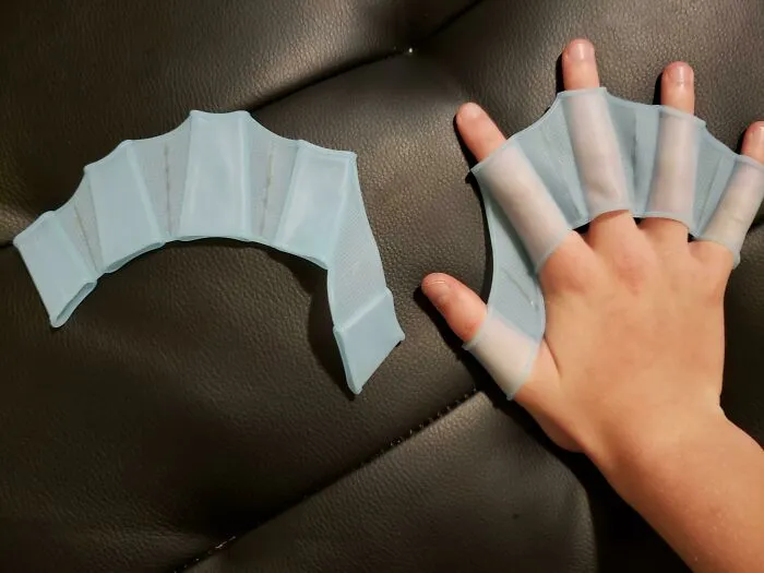 Hand Webbing For Swimming With