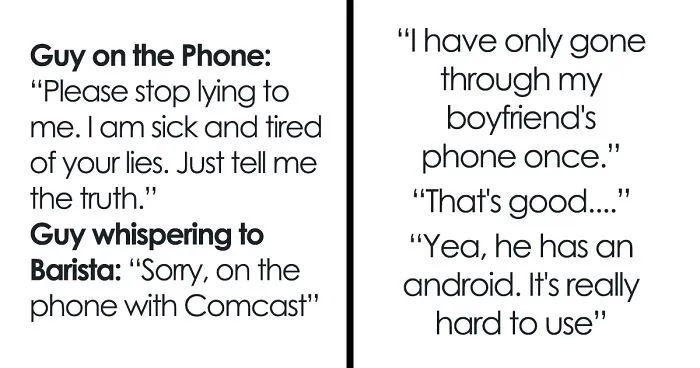 30 Hilarious Private Conversations People Overheard In Washington DC